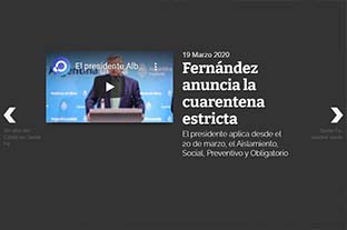 Un ao de pandemia en Santa Fe
